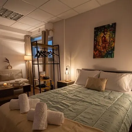 Odyssey 9 Urban 55m From μetro Apartament Saloniki